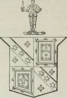 An illustration from A genealogical and heraldic history of the commoners of Great Britain and Ireland enjoying territorial possessions or high official rank, but uninvested with heritable honours (1836)