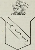 An illustration from A genealogical and heraldic history of the commoners of Great Britain and Ireland enjoying territorial possessions or high official rank, but uninvested with heritable honours (1836)