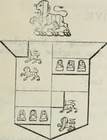 An illustration from A genealogical and heraldic history of the commoners of Great Britain and Ireland enjoying territorial possessions or high official rank, but uninvested with heritable honours (1836)