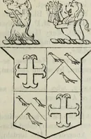 An illustration from A genealogical and heraldic history of the commoners of Great Britain and Ireland enjoying territorial possessions or high official rank, but uninvested with heritable honours (1836)
