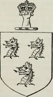 An illustration from A genealogical and heraldic history of the commoners of Great Britain and Ireland enjoying territorial possessions or high official rank, but uninvested with heritable honours (1836)