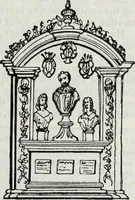 An illustration from A genealogical and heraldic history of the commoners of Great Britain and Ireland enjoying territorial possessions or high official rank, but uninvested with heritable honours (1836)