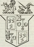 An illustration from A genealogical and heraldic history of the commoners of Great Britain and Ireland enjoying territorial possessions or high official rank, but uninvested with heritable honours (1836)