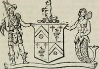 An illustration from A genealogical and heraldic history of the commoners of Great Britain and Ireland enjoying territorial possessions or high official rank, but uninvested with heritable honours (1836)