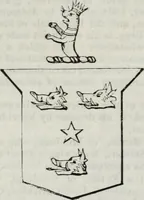 An illustration from A genealogical and heraldic history of the commoners of Great Britain and Ireland enjoying territorial possessions or high official rank, but uninvested with heritable honours (1836)
