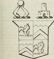 An illustration from A genealogical and heraldic history of the commoners of Great Britain and Ireland enjoying territorial possessions or high official rank, but uninvested with heritable honours (1836)
