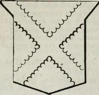 An illustration from A genealogical and heraldic history of the commoners of Great Britain and Ireland enjoying territorial possessions or high official rank, but uninvested with heritable honours (1836)