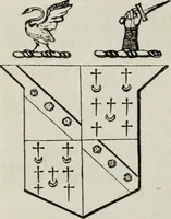 An illustration from A genealogical and heraldic history of the commoners of Great Britain and Ireland enjoying territorial possessions or high official rank, but uninvested with heritable honours (1836)