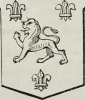An illustration from A genealogical and heraldic history of the commoners of Great Britain and Ireland enjoying territorial possessions or high official rank, but uninvested with heritable honours (1836)