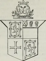 An illustration from A genealogical and heraldic history of the commoners of Great Britain and Ireland enjoying territorial possessions or high official rank, but uninvested with heritable honours (1836)