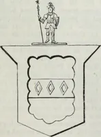 An illustration from A genealogical and heraldic history of the commoners of Great Britain and Ireland enjoying territorial possessions or high official rank, but uninvested with heritable honours (1836)