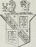 An illustration from A genealogical and heraldic history of the commoners of Great Britain and Ireland enjoying territorial possessions or high official rank, but uninvested with heritable honours (1836)