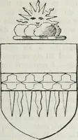 An illustration from A genealogical and heraldic history of the commoners of Great Britain and Ireland enjoying territorial possessions or high official rank, but uninvested with heritable honours (1836)