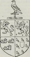 An illustration from A genealogical and heraldic history of the commoners of Great Britain and Ireland enjoying territorial possessions or high official rank, but uninvested with heritable honours (1836)
