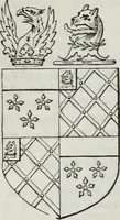 An illustration from A genealogical and heraldic history of the commoners of Great Britain and Ireland enjoying territorial possessions or high official rank, but uninvested with heritable honours (1836)