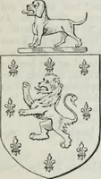 An illustration from A genealogical and heraldic history of the commoners of Great Britain and Ireland enjoying territorial possessions or high official rank, but uninvested with heritable honours (1836)