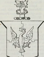 An illustration from A genealogical and heraldic history of the commoners of Great Britain and Ireland enjoying territorial possessions or high official rank, but uninvested with heritable honours (1836)
