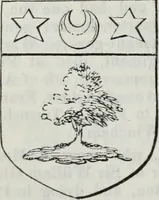 An illustration from A genealogical and heraldic history of the commoners of Great Britain and Ireland enjoying territorial possessions or high official rank, but uninvested with heritable honours (1836)