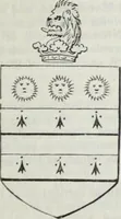 An illustration from A genealogical and heraldic history of the commoners of Great Britain and Ireland enjoying territorial possessions or high official rank, but uninvested with heritable honours (1836)