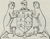 An illustration from A genealogical and heraldic history of the commoners of Great Britain and Ireland enjoying territorial possessions or high official rank, but uninvested with heritable honours (1836)