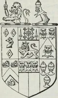 An illustration from A genealogical and heraldic history of the commoners of Great Britain and Ireland enjoying territorial possessions or high official rank, but uninvested with heritable honours (1836)