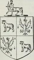 An illustration from A genealogical and heraldic history of the commoners of Great Britain and Ireland enjoying territorial possessions or high official rank, but uninvested with heritable honours (1836)