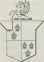 An illustration from A genealogical and heraldic history of the commoners of Great Britain and Ireland enjoying territorial possessions or high official rank, but uninvested with heritable honours (1836)
