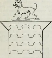 An illustration from A genealogical and heraldic history of the commoners of Great Britain and Ireland enjoying territorial possessions or high official rank, but uninvested with heritable honours (1836)