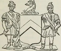 An illustration from A genealogical and heraldic history of the commoners of Great Britain and Ireland enjoying territorial possessions or high official rank, but uninvested with heritable honours (1836)