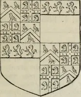An illustration from A genealogical and heraldic history of the commoners of Great Britain and Ireland enjoying territorial possessions or high official rank, but uninvested with heritable honours (1836)