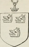 An illustration from A genealogical and heraldic history of the commoners of Great Britain and Ireland enjoying territorial possessions or high official rank, but uninvested with heritable honours (1836)