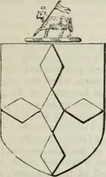 An illustration from A genealogical and heraldic history of the commoners of Great Britain and Ireland enjoying territorial possessions or high official rank, but uninvested with heritable honours (1836)