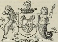 An illustration from A genealogical and heraldic history of the commoners of Great Britain and Ireland enjoying territorial possessions or high official rank, but uninvested with heritable honours (1836)