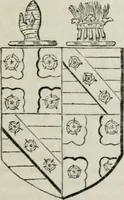 An illustration from A genealogical and heraldic history of the commoners of Great Britain and Ireland enjoying territorial possessions or high official rank, but uninvested with heritable honours (1836)