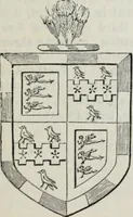 An illustration from A genealogical and heraldic history of the commoners of Great Britain and Ireland enjoying territorial possessions or high official rank, but uninvested with heritable honours (1836)