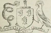 An illustration from A genealogical and heraldic history of the commoners of Great Britain and Ireland enjoying territorial possessions or high official rank, but uninvested with heritable honours (1836)