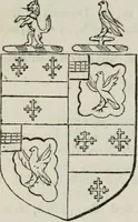An illustration from A genealogical and heraldic history of the commoners of Great Britain and Ireland enjoying territorial possessions or high official rank, but uninvested with heritable honours (1836)