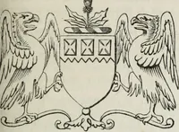 An illustration from A genealogical and heraldic history of the commoners of Great Britain and Ireland enjoying territorial possessions or high official rank, but uninvested with heritable honours (1836)