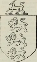 An illustration from A genealogical and heraldic history of the commoners of Great Britain and Ireland enjoying territorial possessions or high official rank, but uninvested with heritable honours (1836)