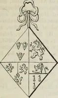 An illustration from A genealogical and heraldic history of the commoners of Great Britain and Ireland enjoying territorial possessions or high official rank, but uninvested with heritable honours (1836)