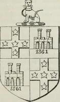 An illustration from A genealogical and heraldic history of the commoners of Great Britain and Ireland enjoying territorial possessions or high official rank, but uninvested with heritable honours (1836)