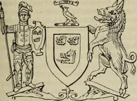 An illustration from A genealogical and heraldic history of the commoners of Great Britain and Ireland enjoying territorial possessions or high official rank, but uninvested with heritable honours (1836)