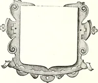 An illustration from Heraldic visitations of Wales and part of the Marches; between the years 1586 and 1613, under the authority of Clarencieux and Norroy, two kings at arms (1846)