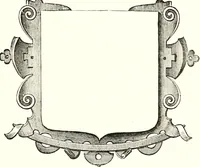 An illustration from Heraldic visitations of Wales and part of the Marches; between the years 1586 and 1613, under the authority of Clarencieux and Norroy, two kings at arms (1846)