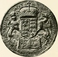 An illustration from Heraldry as art : an account of its development and practice, chiefly in England (1907)
