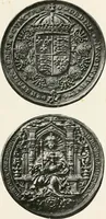 An illustration from Heraldry as art : an account of its development and practice, chiefly in England (1907)