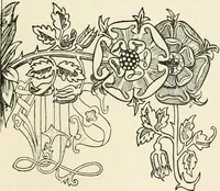 An illustration from Heraldry and floral forms as used in decoration; (1922)