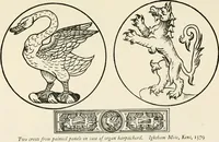 An illustration from Heraldry and floral forms as used in decoration; (1922)