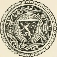 An illustration from Heraldry and floral forms as used in decoration; (1922)