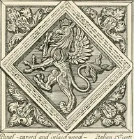 An illustration from Heraldry and floral forms as used in decoration; (1922)